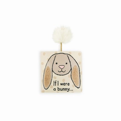 Jellycat If I Were A Bunny Board - Beige Books Australia | 498523HDX